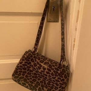 worthington y2k cheetah print purse